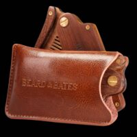 LEATHER POUCH - FOR SANDALWOOD SWITCHBLADE COMB