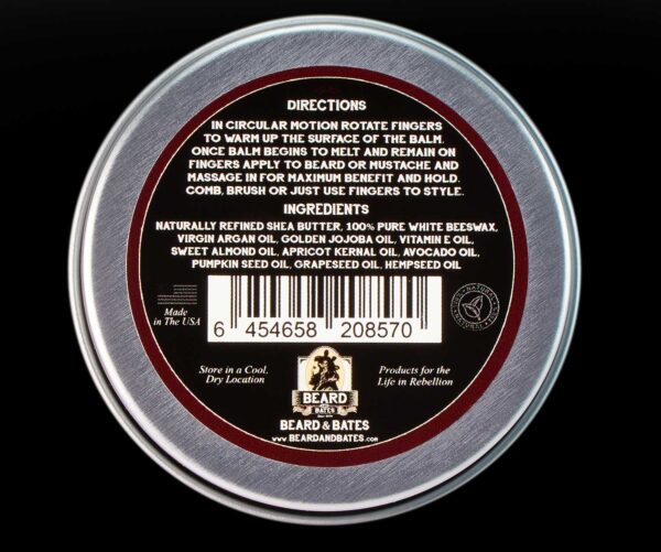 1878 Black Label Balm Beard Styling Classic Hold