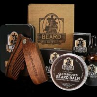 beard kit comb oil bates luxury premium