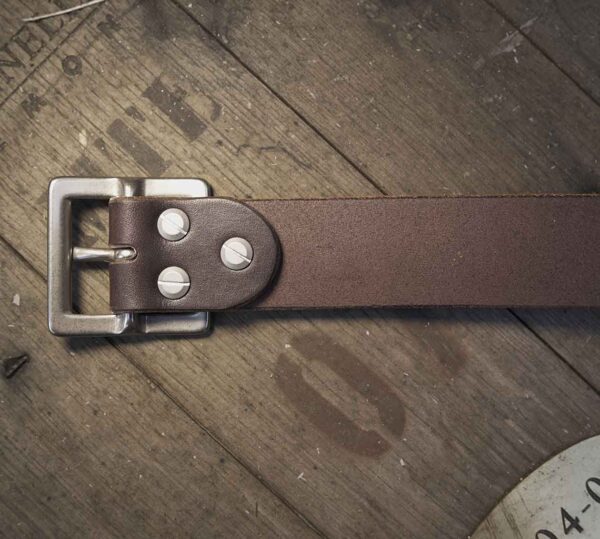 stuart belt american beard leather bridle strap