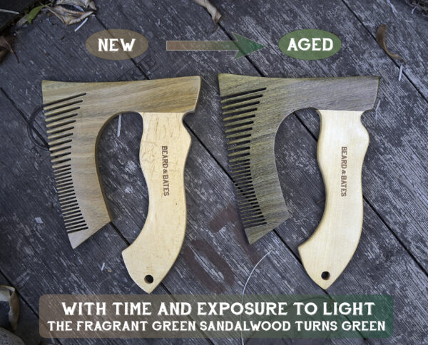 The Bearded Axe Beard Comb - Original - Image 3